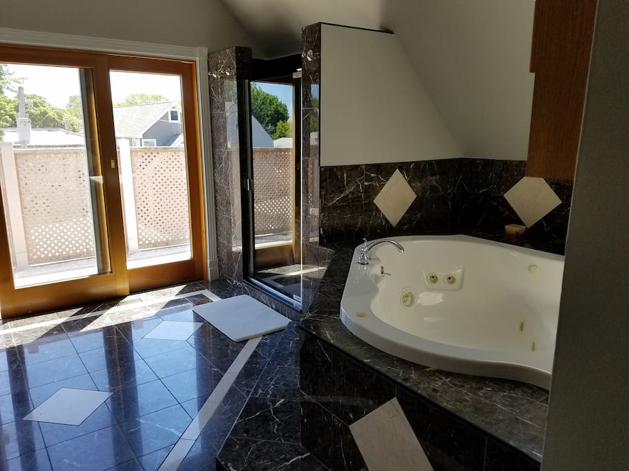 Master Bath with Patio