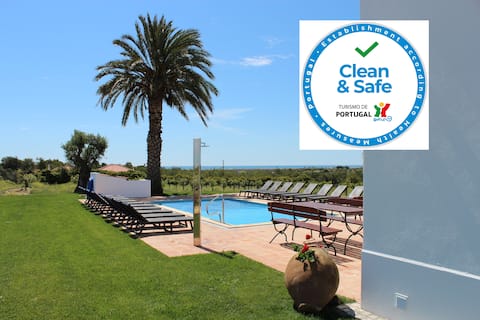 Large country house, private swimming pool and close to the sea!