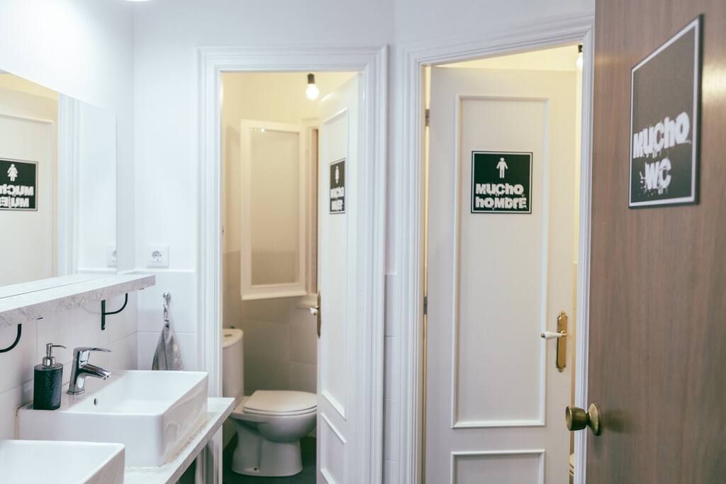 Baño compartido