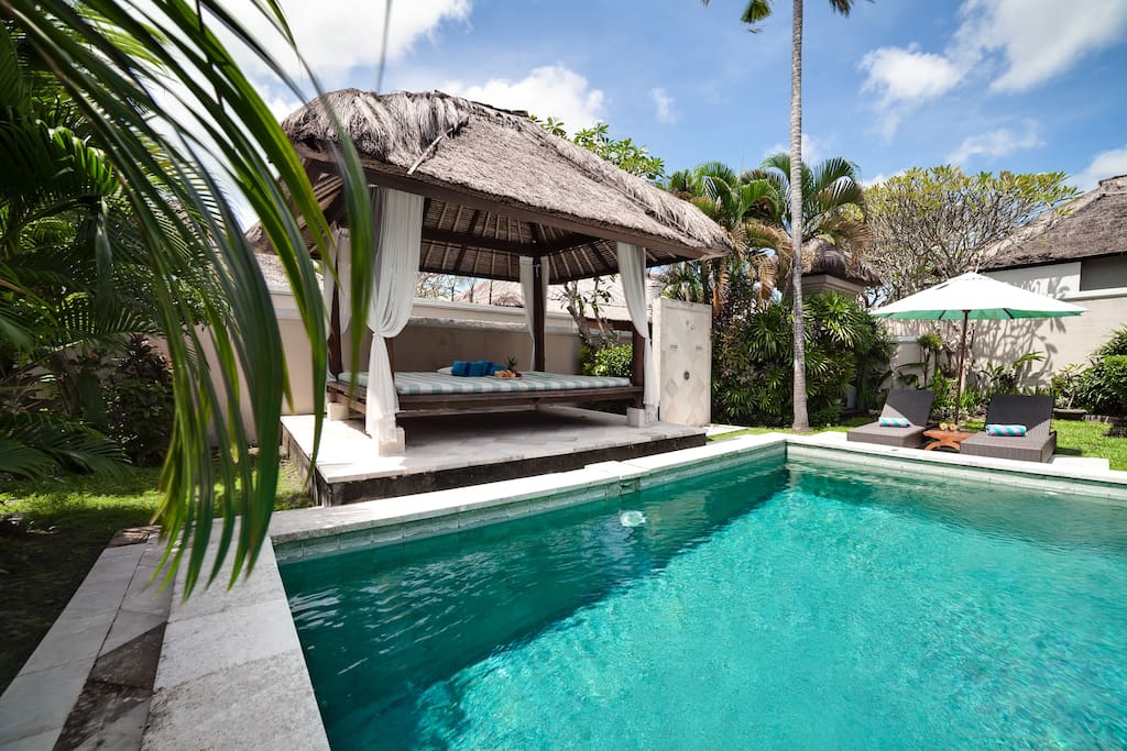 Gazebo by the pool