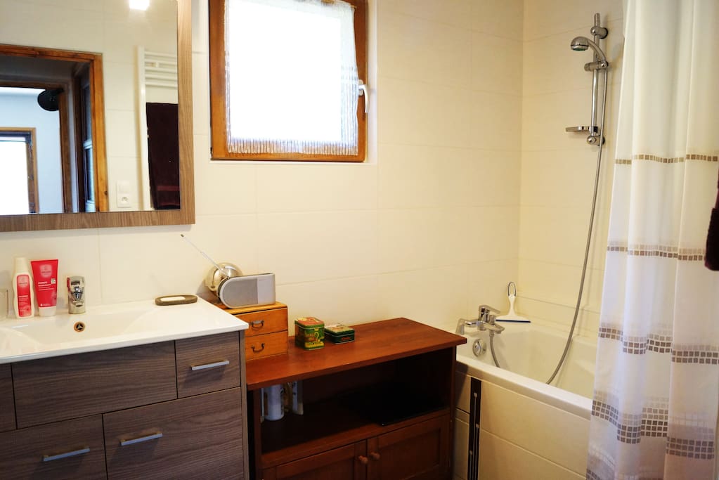 Salle de bain commune