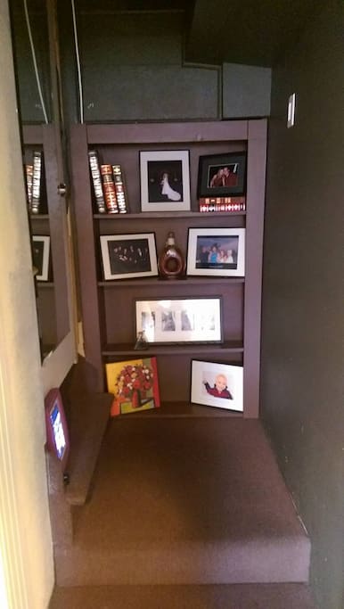 Book Shelf Door to Hidden Treasure room