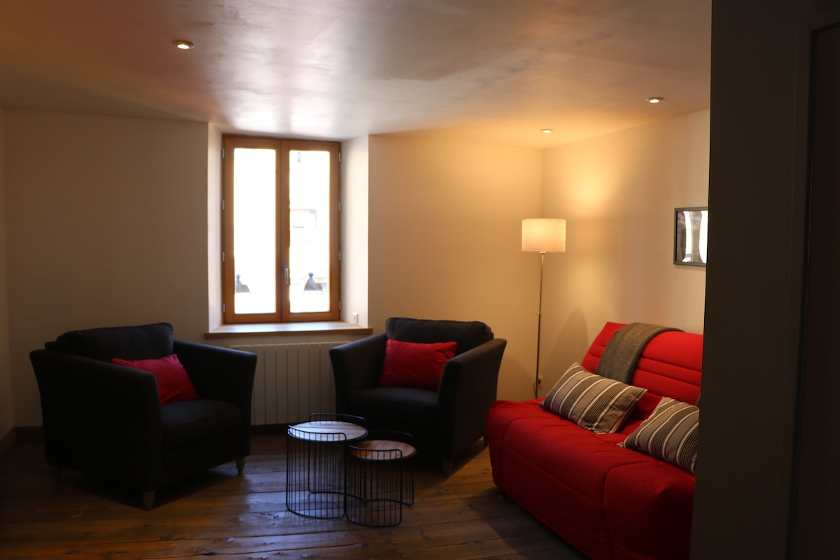 Top performing Airbnb: Beautiful apartment with views in the upper town in Briançon