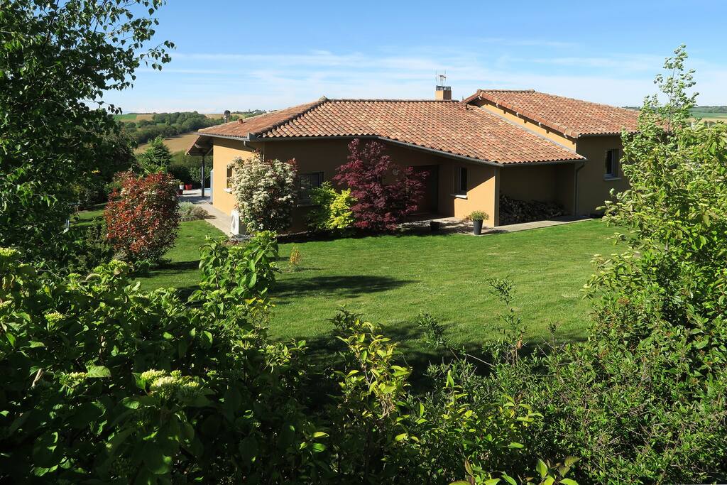 Terrain et Maison côté nord