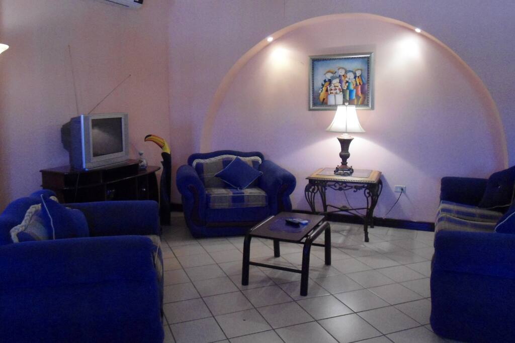 Our comfortable living room