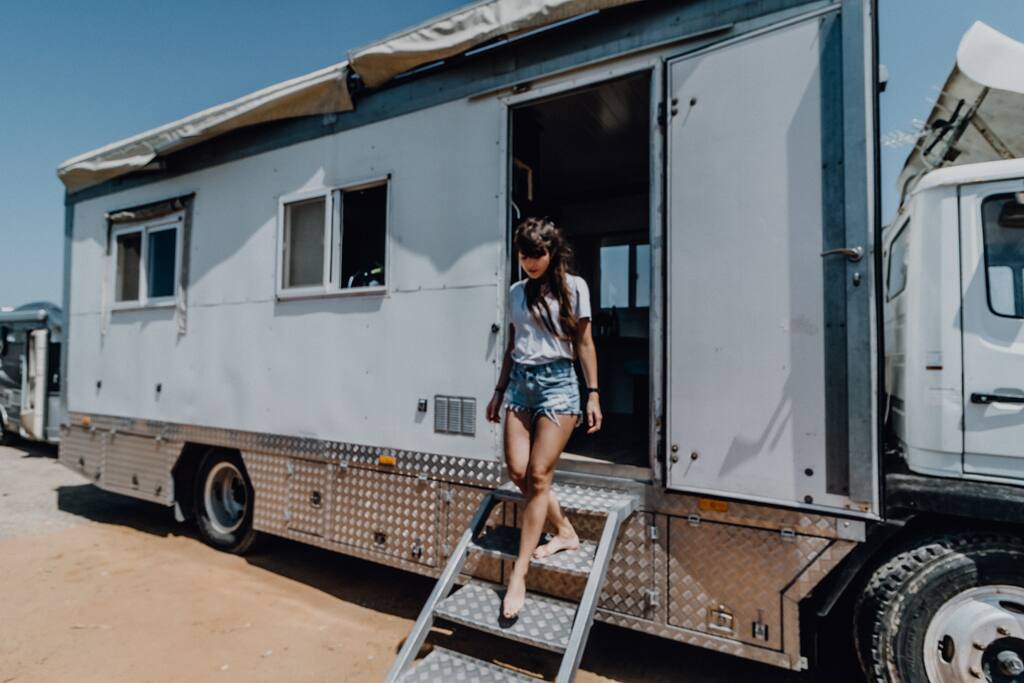 Wait to see the kingdom inside this truck...