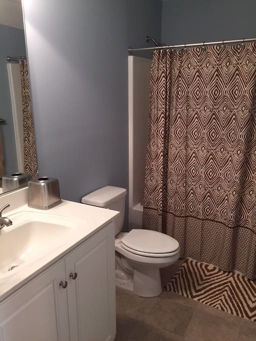 Upstairs private bath