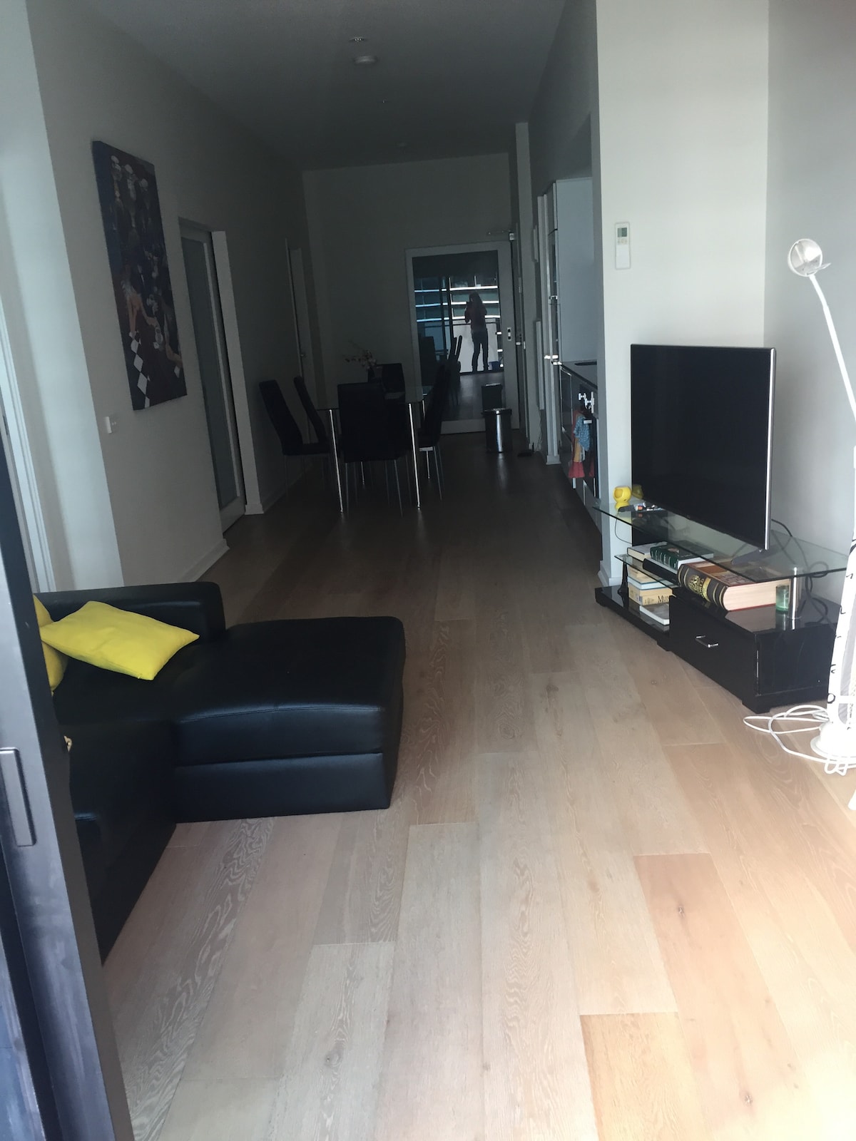 Cocina y sala de estar