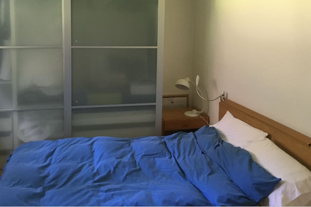 Good quality wooden frame bed