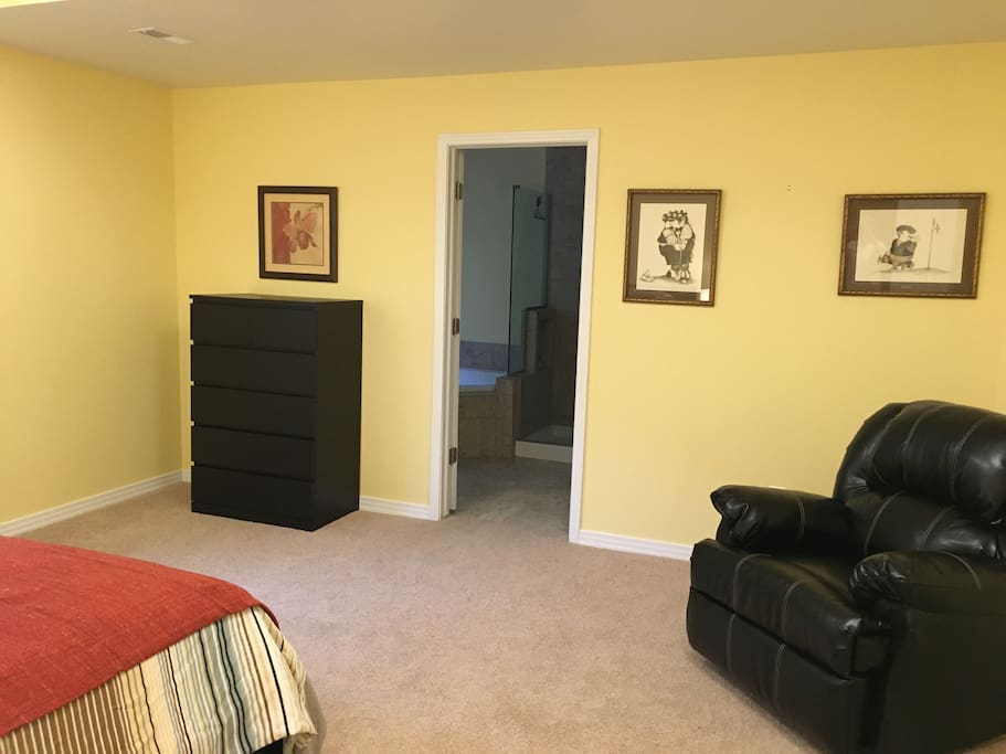 Master Bedroom Suite, including rocking recliner