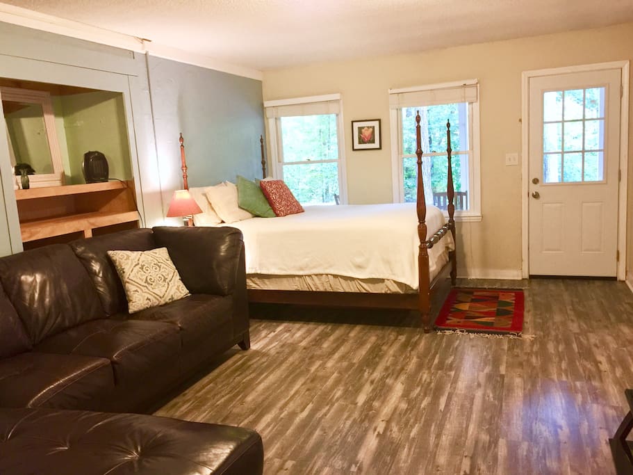 Brand new modern floors throughout