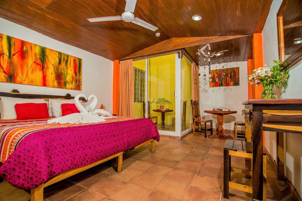 big room with private bathroom