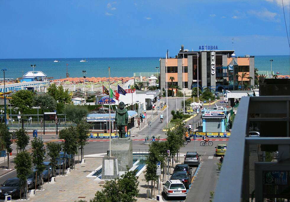VISTA MARE DALL'APPARTAMENTO