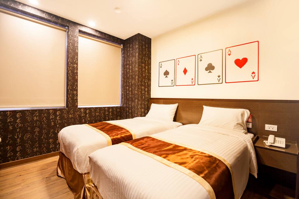 豪華雙床房Standard Twin Room
