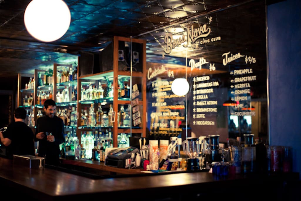 There are tons of bars and clubs in the area that are within walking distance. Otherwise, a quick subway ride or cheap cab ride can get you to anywhere else
