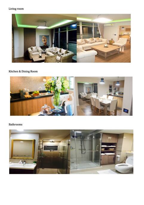 Living Room and Dinning room