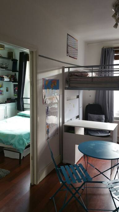 adjoining bedrooms