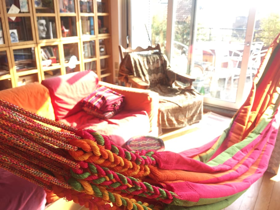 The new Colombian hammocks! Ask if you want one!