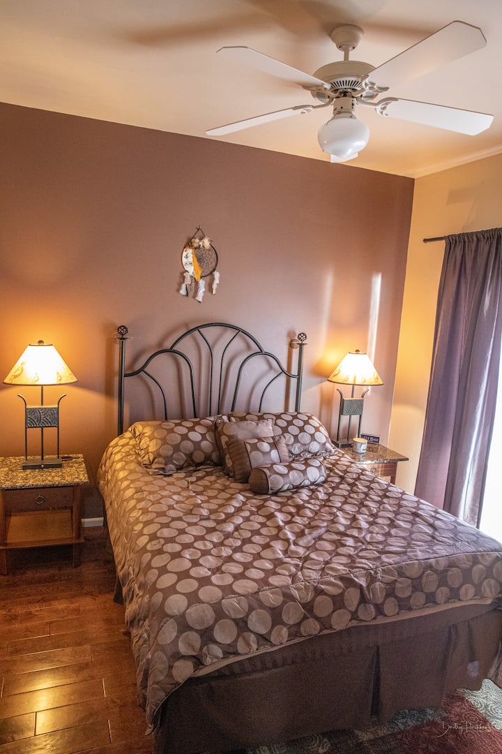 chumba cha kulala cha ukubwa wa malkia