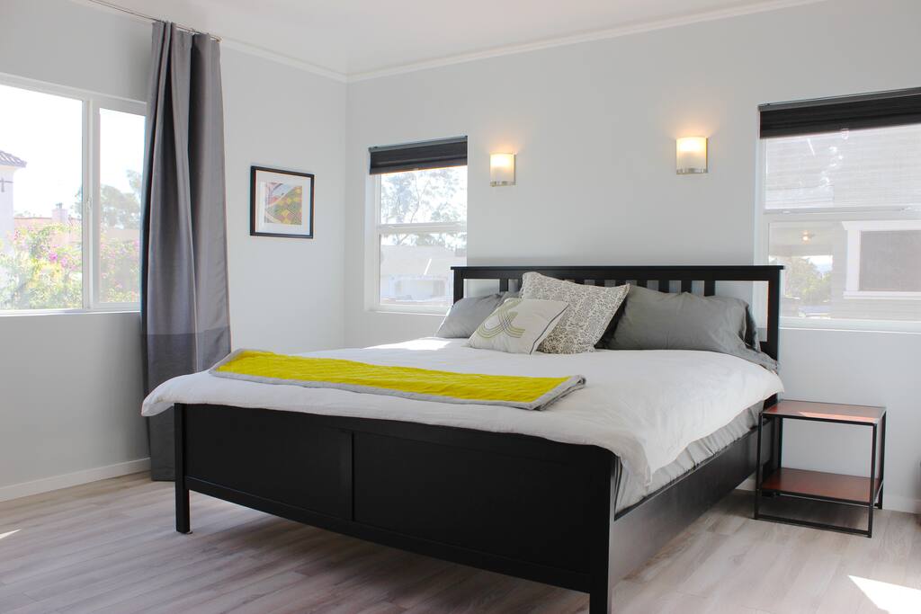 Bedroom 1: King size bed