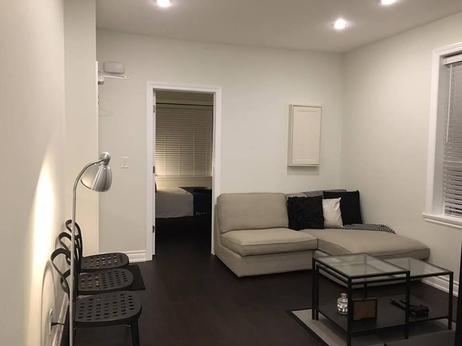 Comfortable + Modern Lounge Area