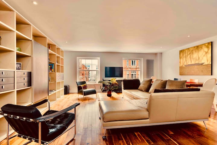 Designers home Marylebone Mayfair space to relax