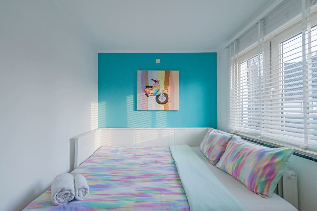 Comfortabel tweepersoons bed