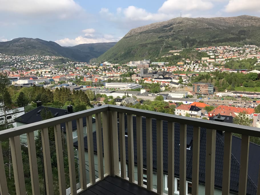 View from the balcony