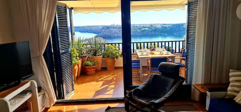 Duplex by  the sea, beautiful views, big terrace