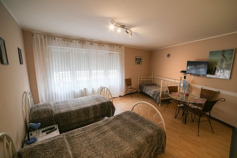 Studio entier à 80m gare de Metz Arrivée autonome