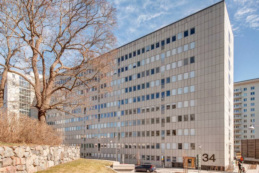 Huset utifrån.