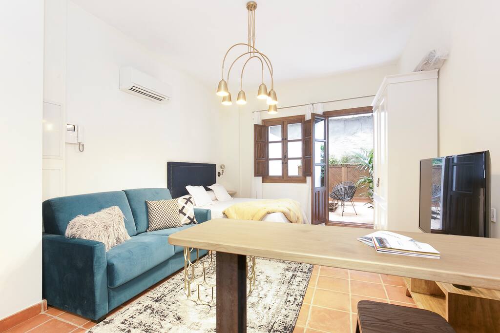 Acogedor Estudio con Terraza
