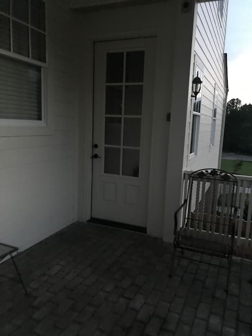 Private entrance