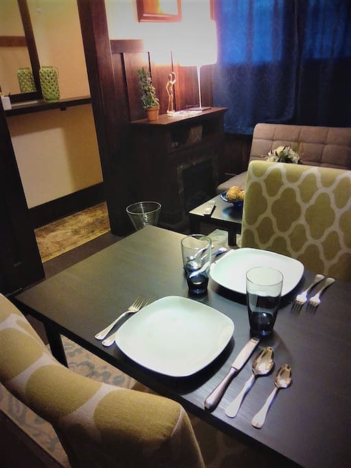 Dining Table Set-Up