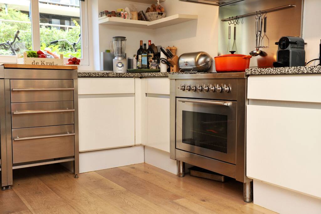Modern open kitchen