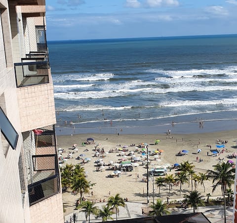 Tupi Apartment at Praia Grande Frente Mar
