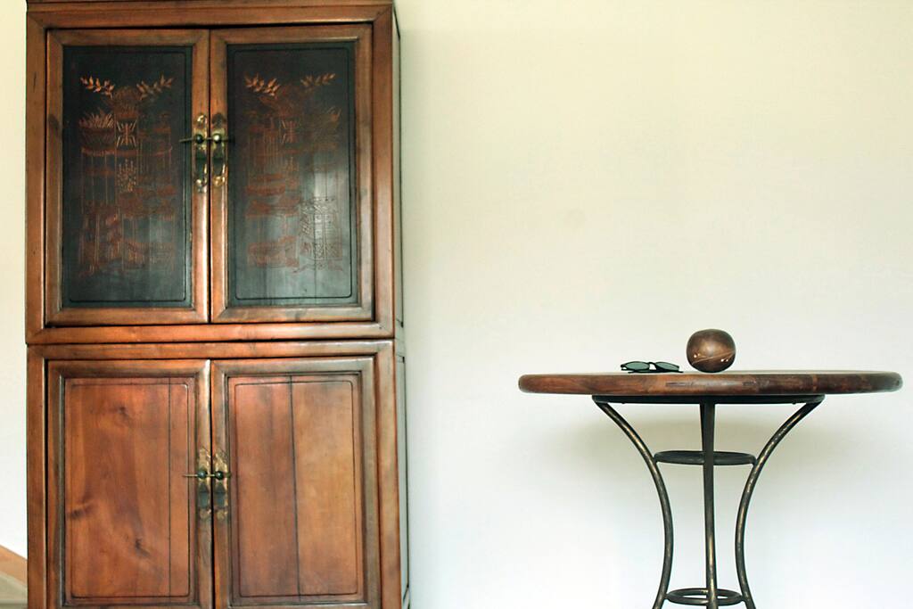 Living room in an Ethnic feeling.