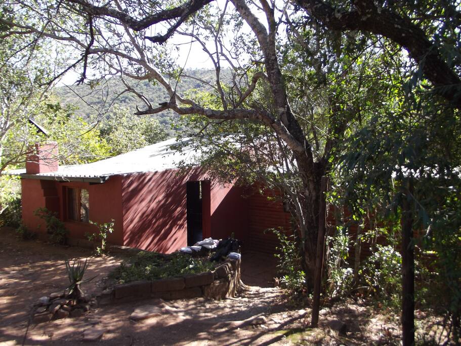 Front View and parking area