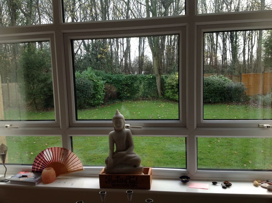 The gardens surrounding the flat are really beautiful