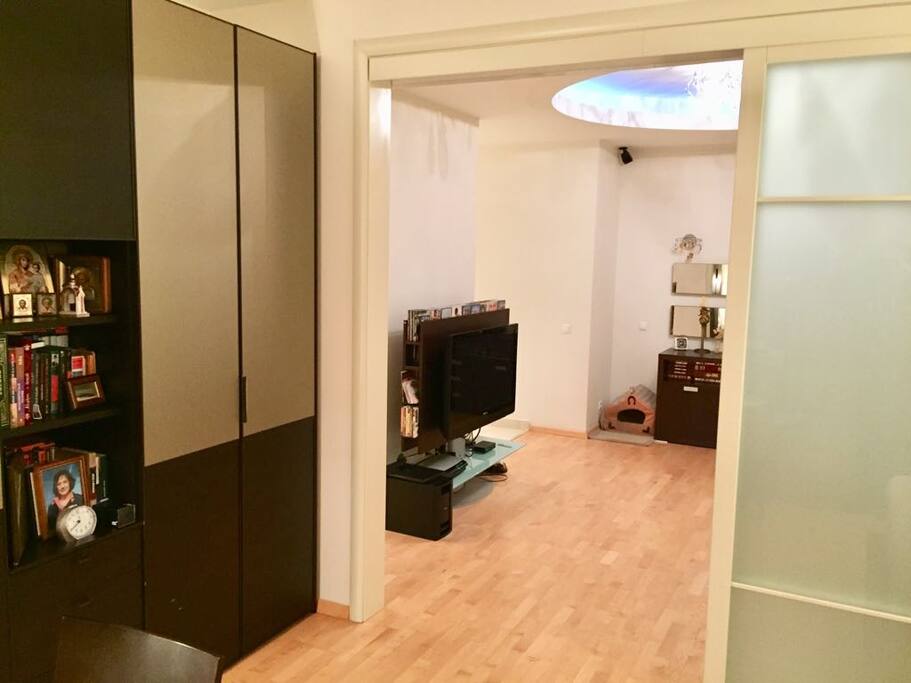 Living Room seen from Bedroom 3