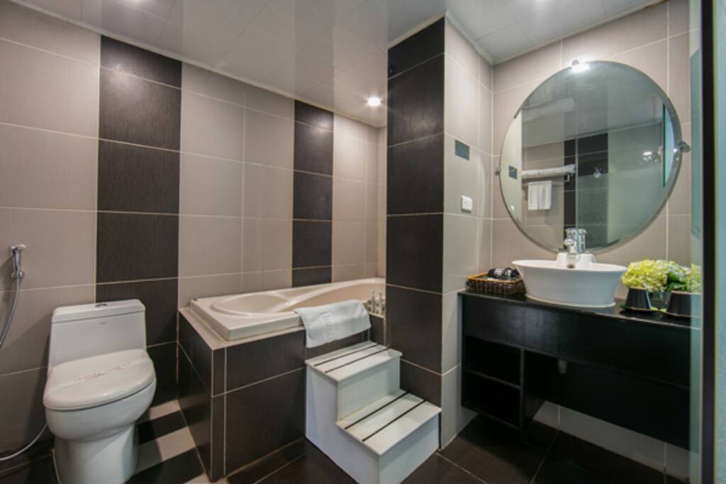 Bathroom with bathtub