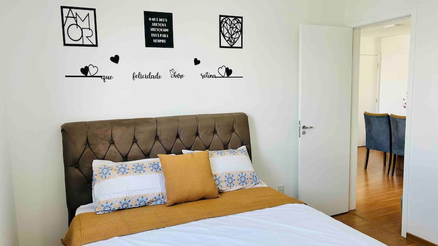 Entire home with 2 bedrooms in Pocos de Caldas - Apto novo em Poços de Caldas