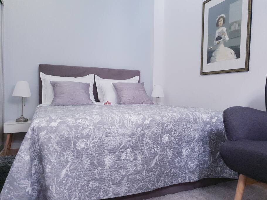 Bedroom, pleasant, fragrant and peacefool..