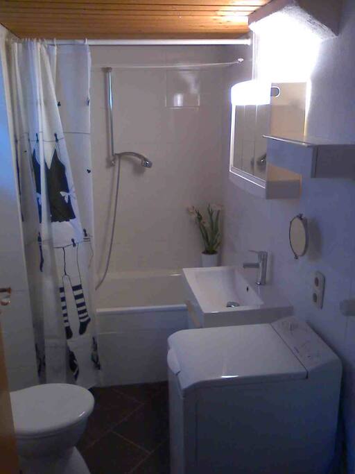 Bad, WC, Waschmaschine