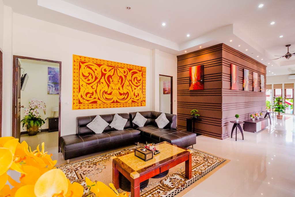 the living room