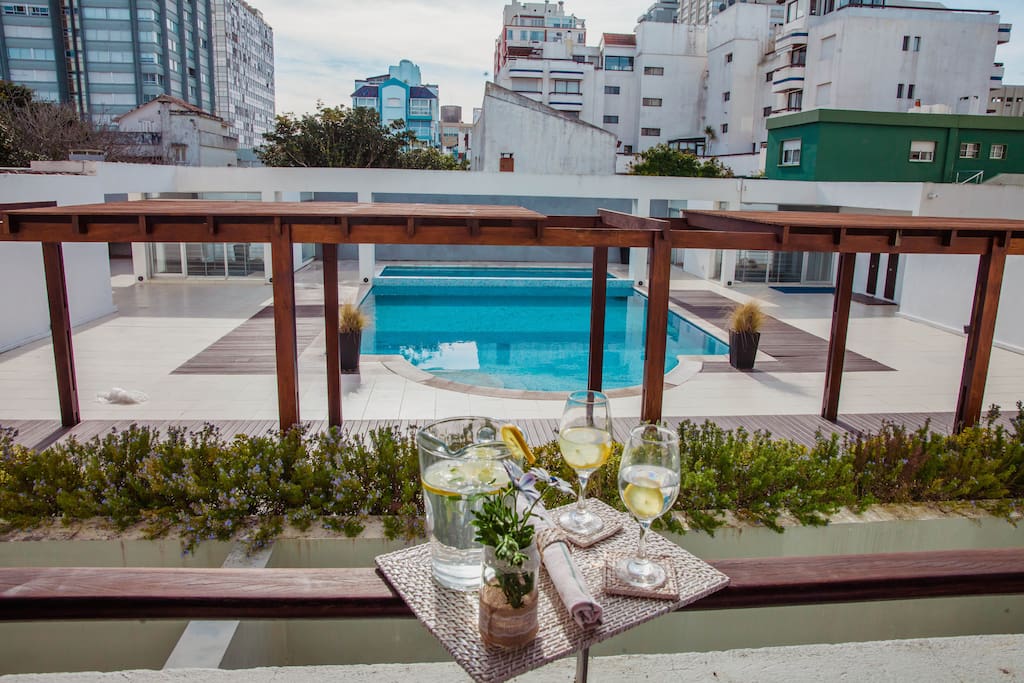 Vista desde el balcon