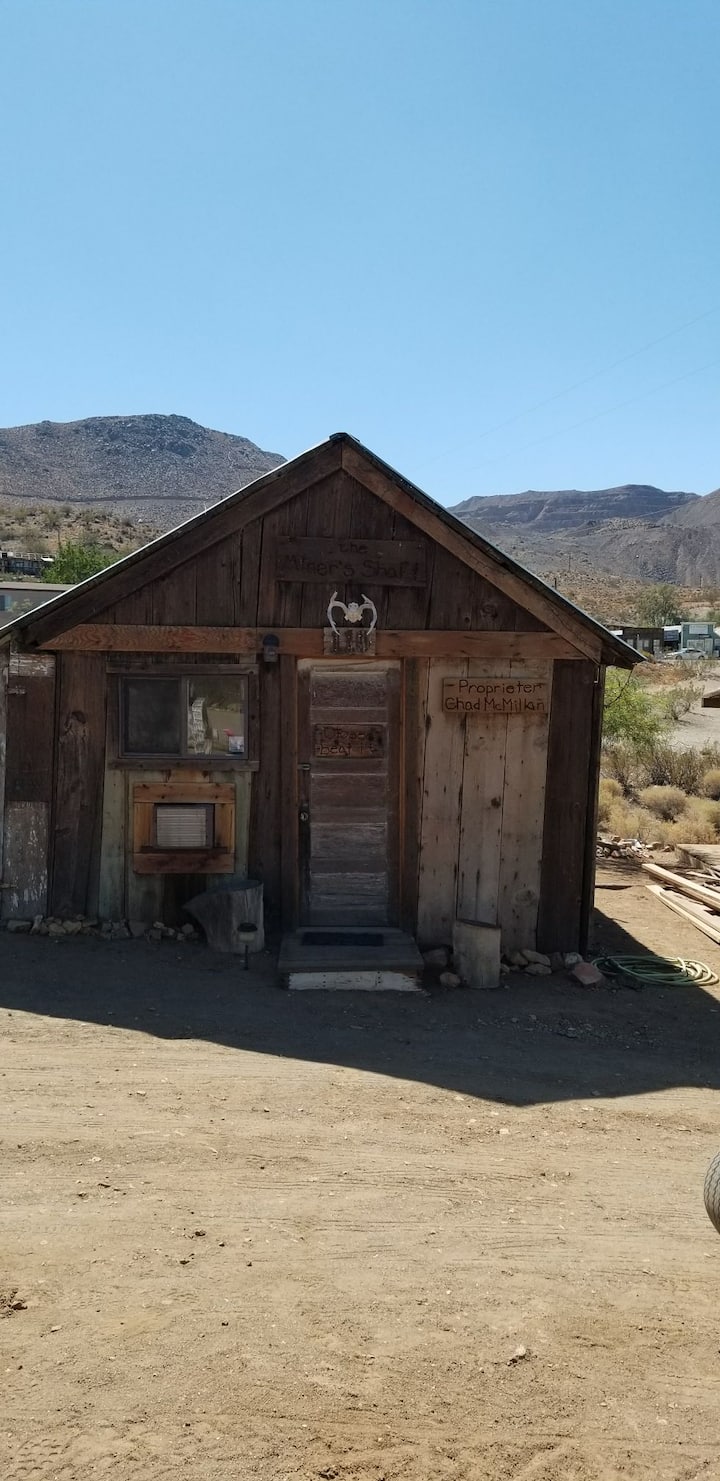 “The Miners’ Shaft” at Rusty’s Chicken Ranch Cabins for Rent in