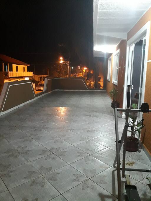 área de varanda externa do 1 piso