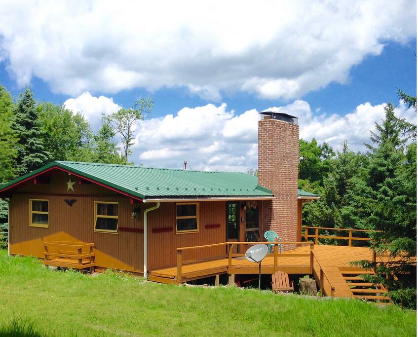 Huge Deck for Your Family BBQ