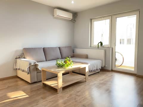 Clean apartment near the Center and Shopping Mall